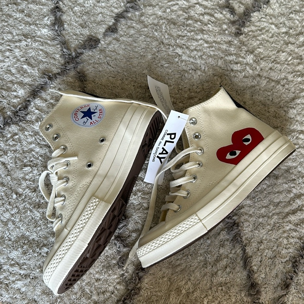 Comme Des Garçons play high top women size 7